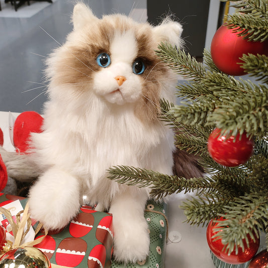 Customer's review on the weighted Ragdoll Cat,A gift for her mom. - Chongker