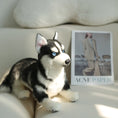 Load image into Gallery viewer, Husky Plush – Realistic Dog Toy Gift for Pet Lovers