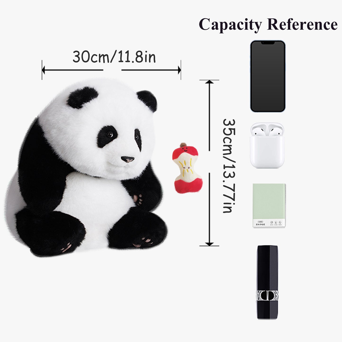 Panda Backpack Hehua Simulated - Chongker