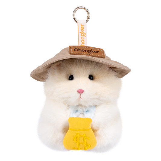 Hamster Charm Keychain Pendant