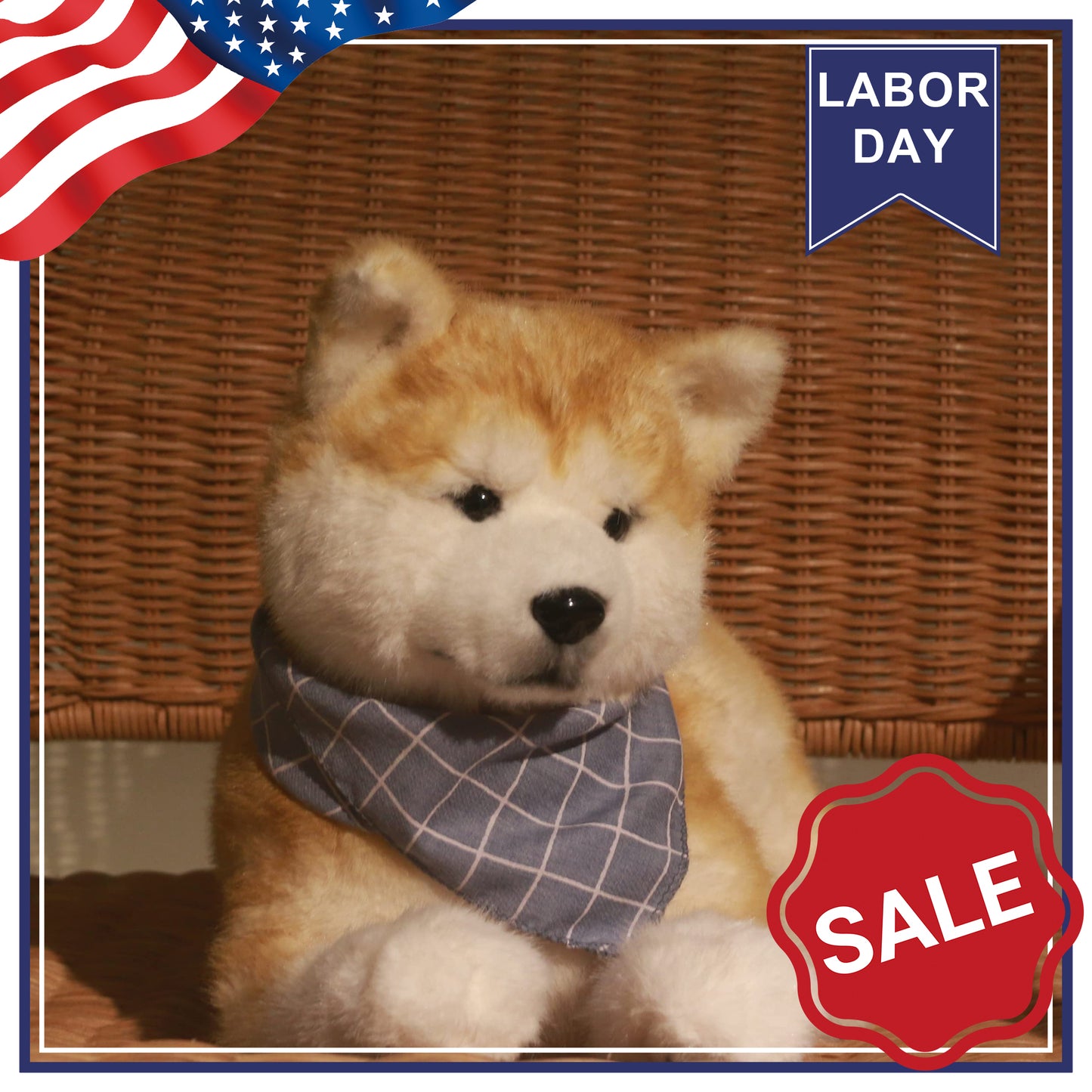 Shiba Inu Dog Plush – Cuddly Gift for Dog Lovers