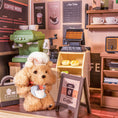 Gallery viewerに画像を読み込む, Gray Poodle- Kawaii Puppy Charm for Teens