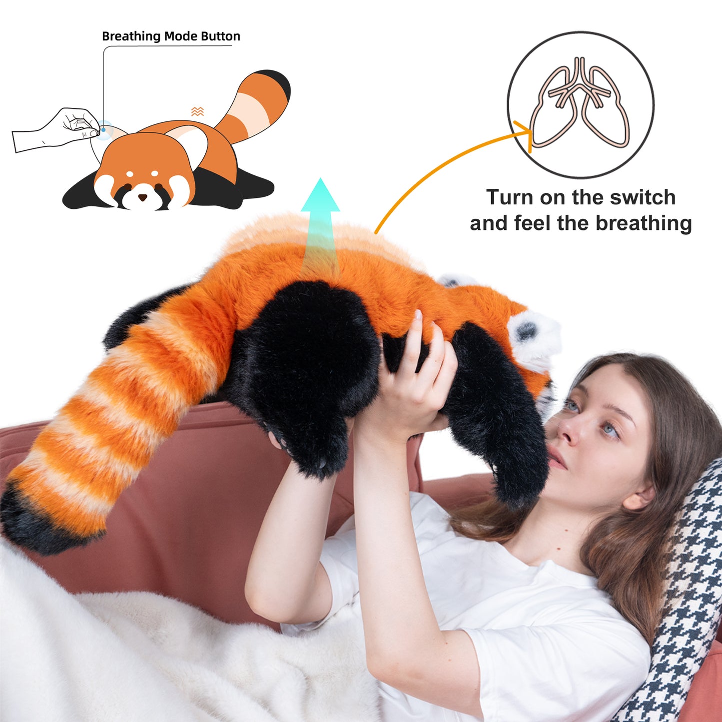Breathing Red Panda