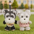 Gallery viewerに画像を読み込む, Black Schnauzer Dog Charm- Kawaii Puppy Charm for Teens
