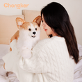 Load image into Gallery viewer, Corgi Dog Plush – Soft Gift for Dog Lovers & Kids