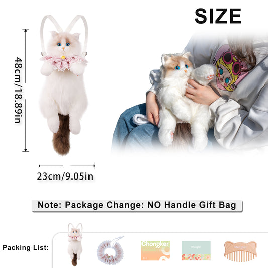 Ragdoll-Katzenrucksack – Gemütlicher Begleiter für Reisen & Schule