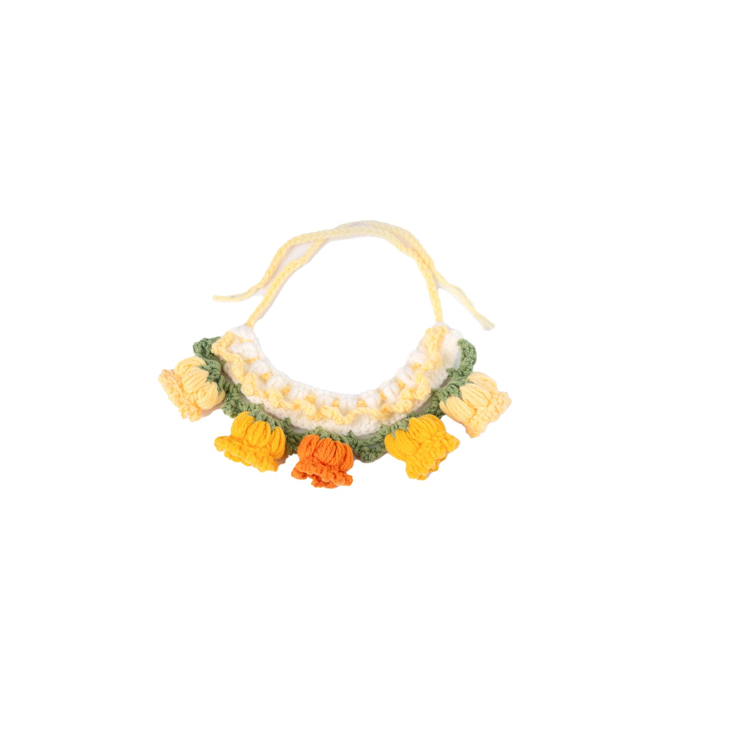 Bellflower Scarf-Yellow for Cat Dog & Pet