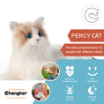 Load image into Gallery viewer, Percy Robot Cat – Interactive Weighted Comfort Toy