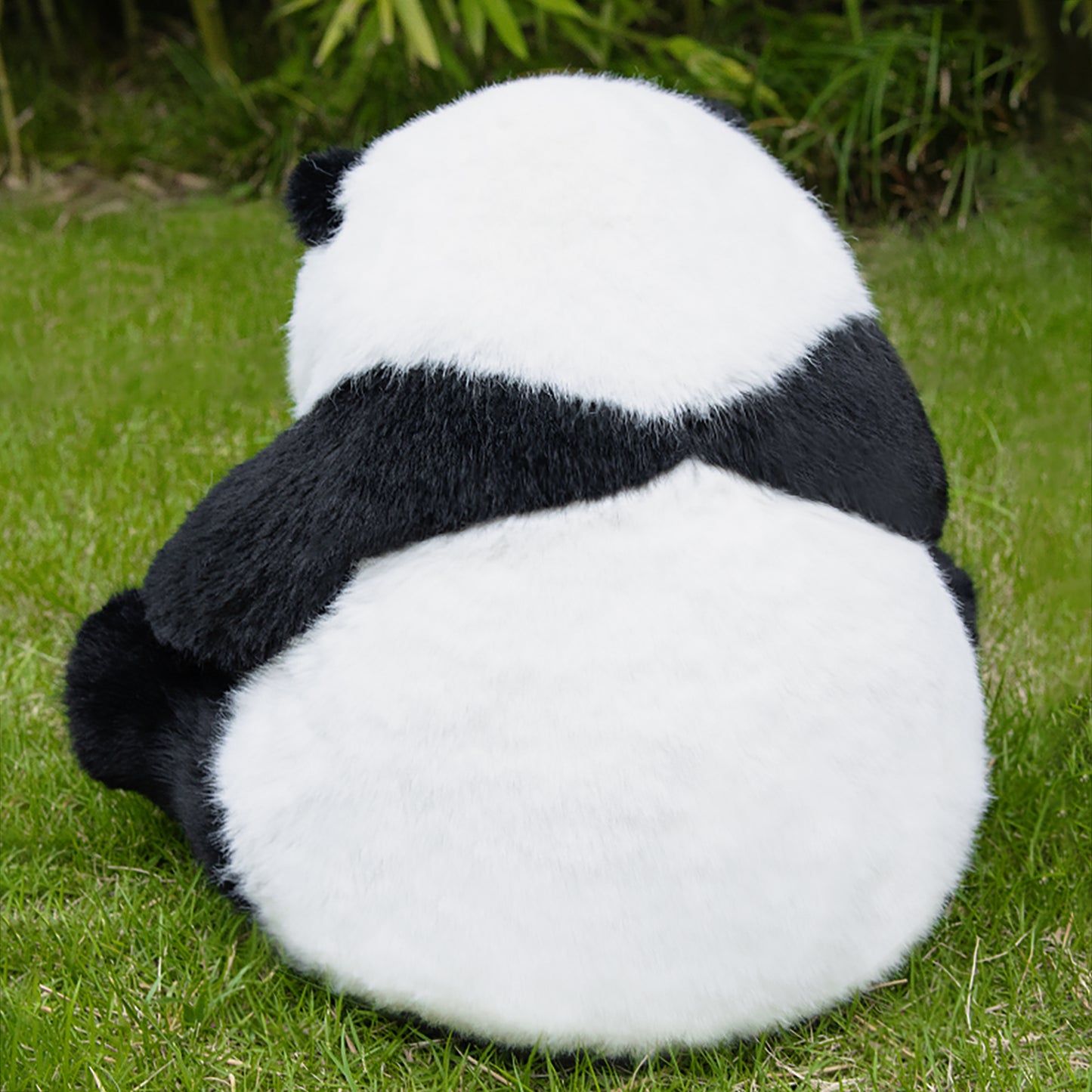 Chongker Handmade Stuffed Giant Panda Sitting (Hehua 5months old) - Chongker