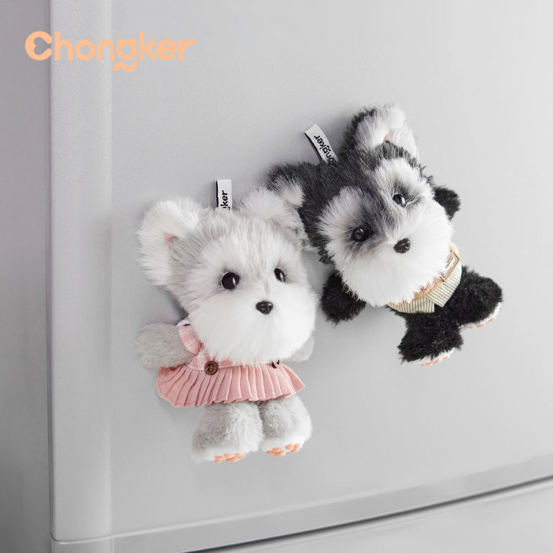 Black Schnauzer Dog Charm- Kawaii Puppy Charm for Teens