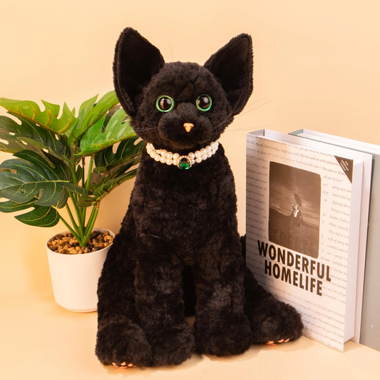 Devon Rex Cat Plush – Handmade Gift for Cat Lovers