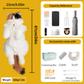 Carregar imagem no visualizador da Galeria, Calico Cat Backpack – Lifelike Plush Bag for Women & Kids