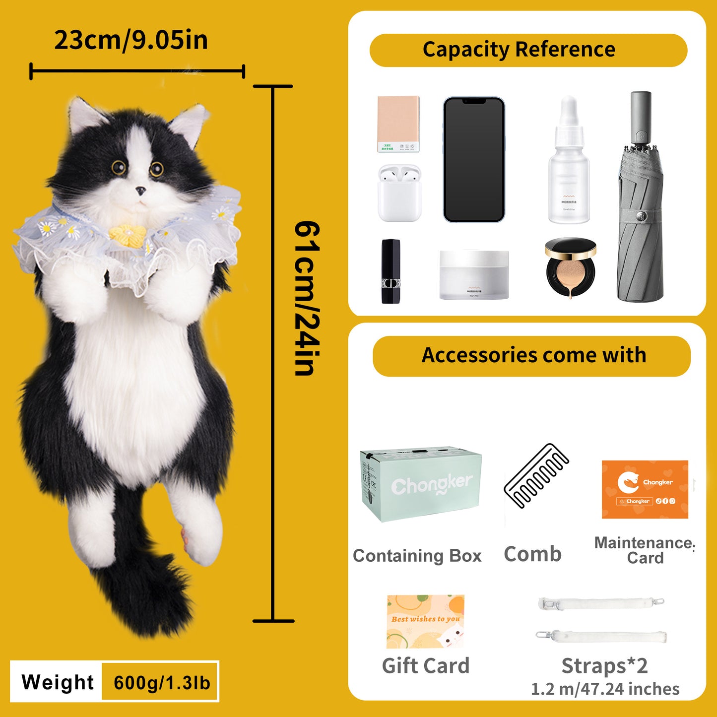 Tuxedo Cat Backpack