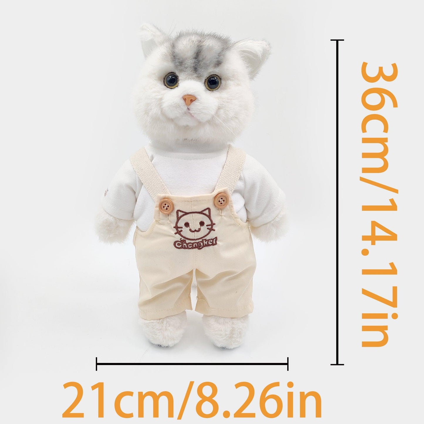 Moveable Humanoid Doll(British Short-Hair)