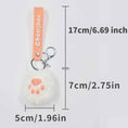 Lataa kuva Galleria-näkymään, Chongker keychain Realistic Plush Animal Paw Kawaii keychain - Chongker