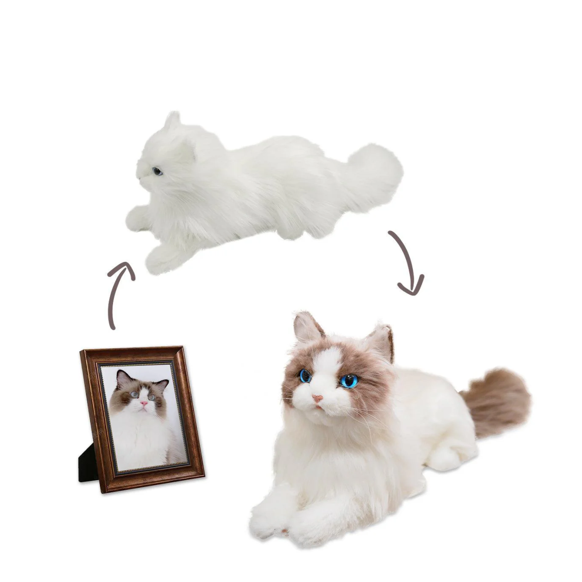 Basic Custom Cat Plush – Personalized Pet Unique Gift Idea