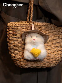 Pendentif Porte-Clés Hamster