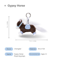 Pendentif Charme de Cheval Gitan - Accessoire Animal à la Mode
