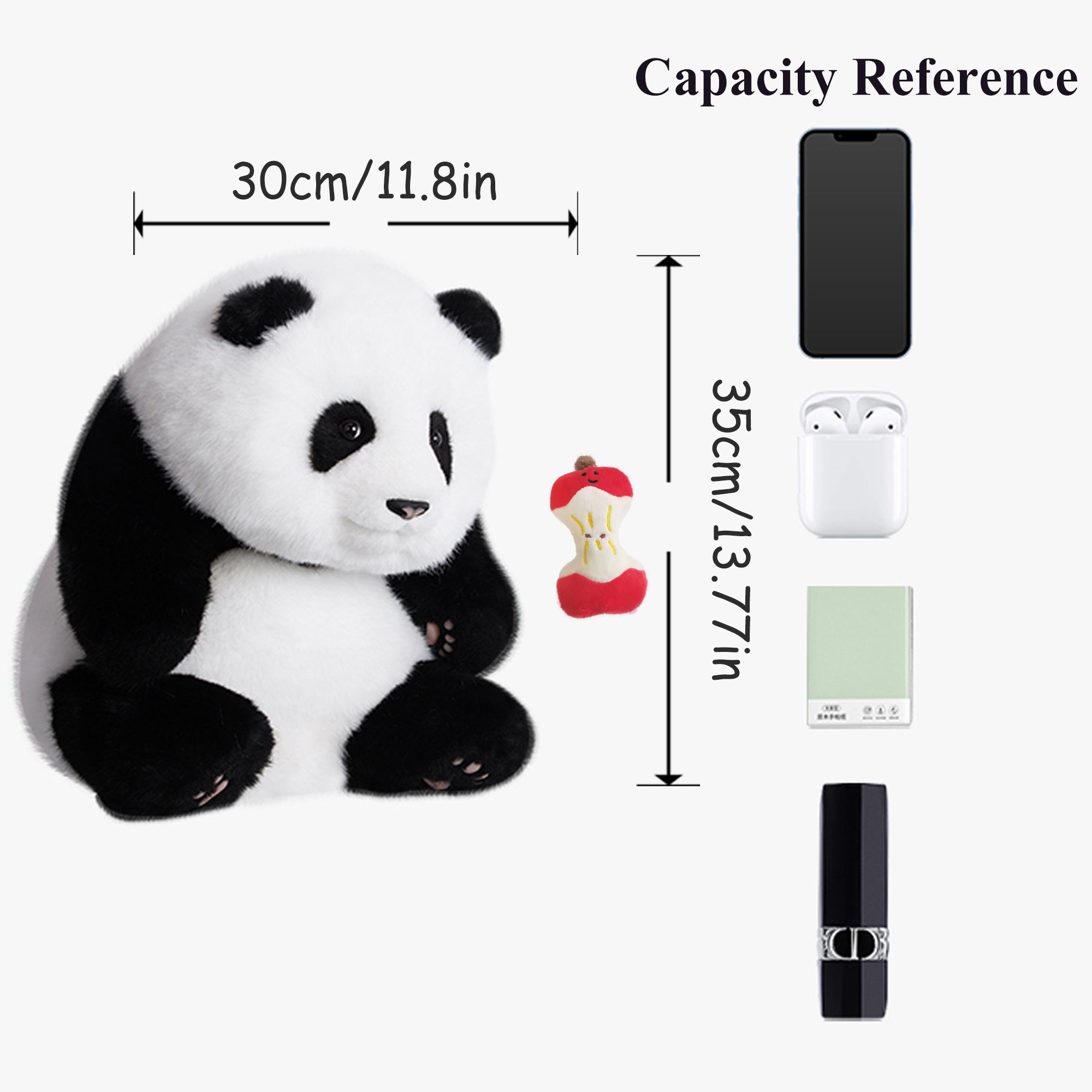 Panda Backpack Hehua Simulated - Chongker