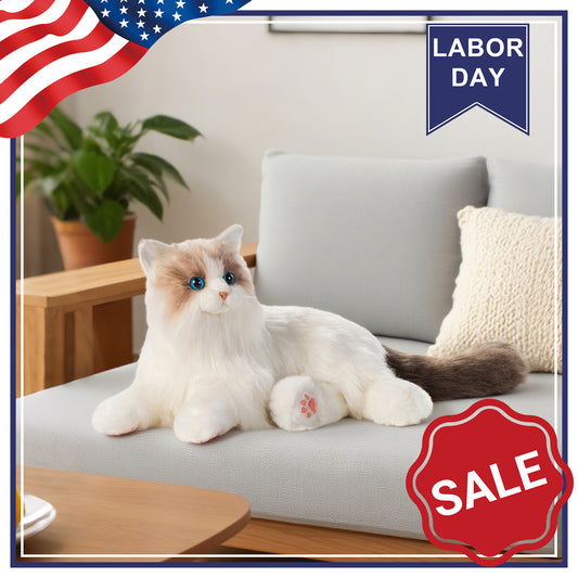 Percy Robot Cat – Voice,Purring & Heartbeat for Comfort