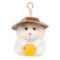 Load image into Gallery viewer, Hamster Charm Keychain Pendant
