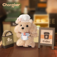 Gray Poodle- Kawaii Puppy Charm for Teens