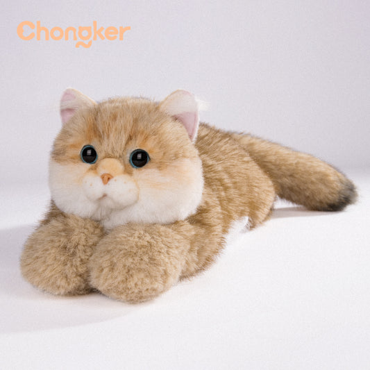 Golden British Shorthair Cat Plush