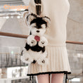 Cargar la imagen en la vista de la galería, Black & White Schnauzer Backpack – Adorable & Practical
