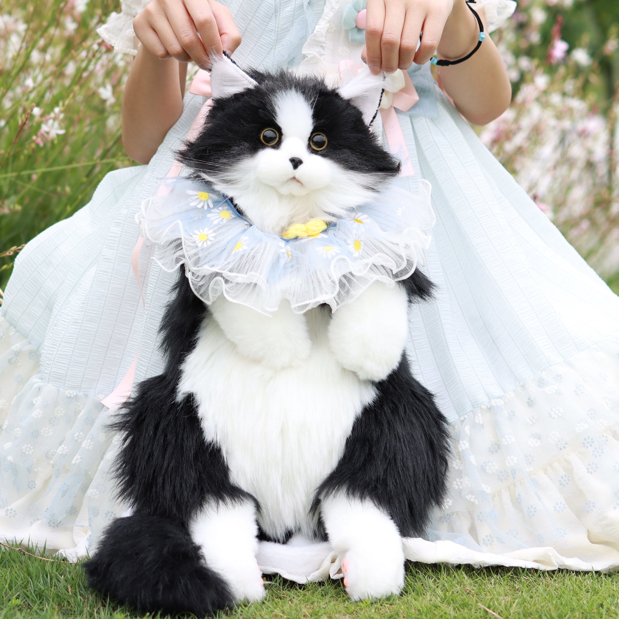 Realistic Plush Kitten Tote Bag Handmade Diagonal Bag Cute Puppet Cat  Girlfriend Birthday Anniversary Special Gift - Etsy