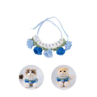 compare product Bellflower Scarf-Blue  for Cat Dog & Pet