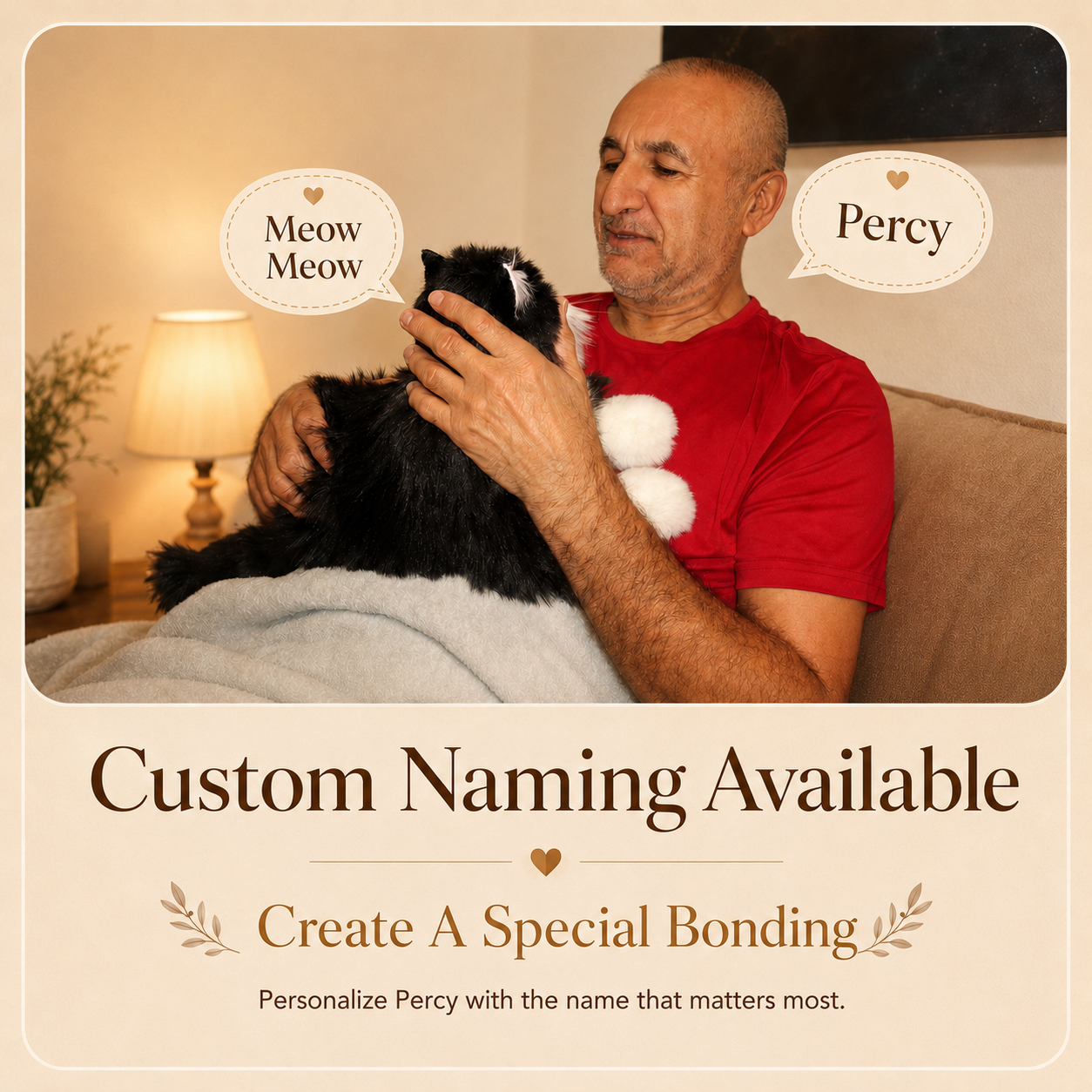 Percy Essential - Interactive Emotional Support Pet Weighted