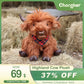 Highland Cow Plush – Weighted Toy for Kids & Adults