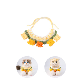 compare product Bellflower Scarf-Yellow  for Cat Dog & Pet