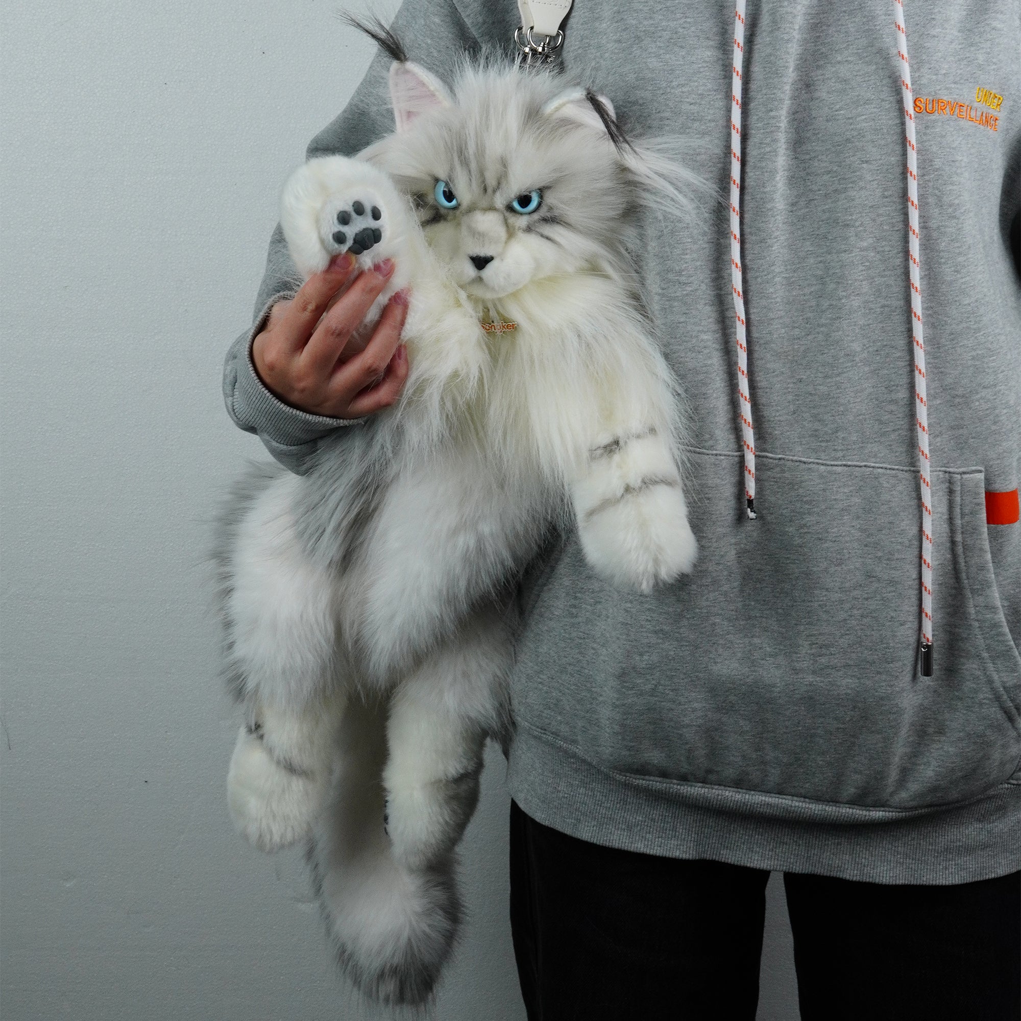 Silver Maine Coon Backpack-Majestic and Purrfect Companion