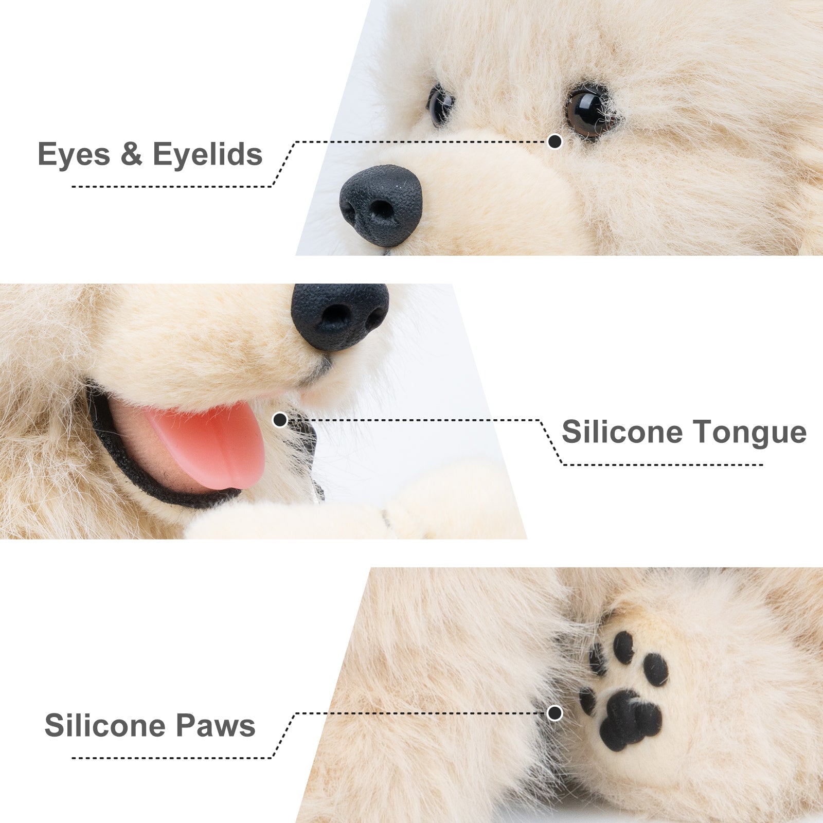 Golden Retriever Plush Weighted Emotional Support Toy Gift Chongker Golden Retriever Plush Weighted Emotional Support Toy Gift Chongker