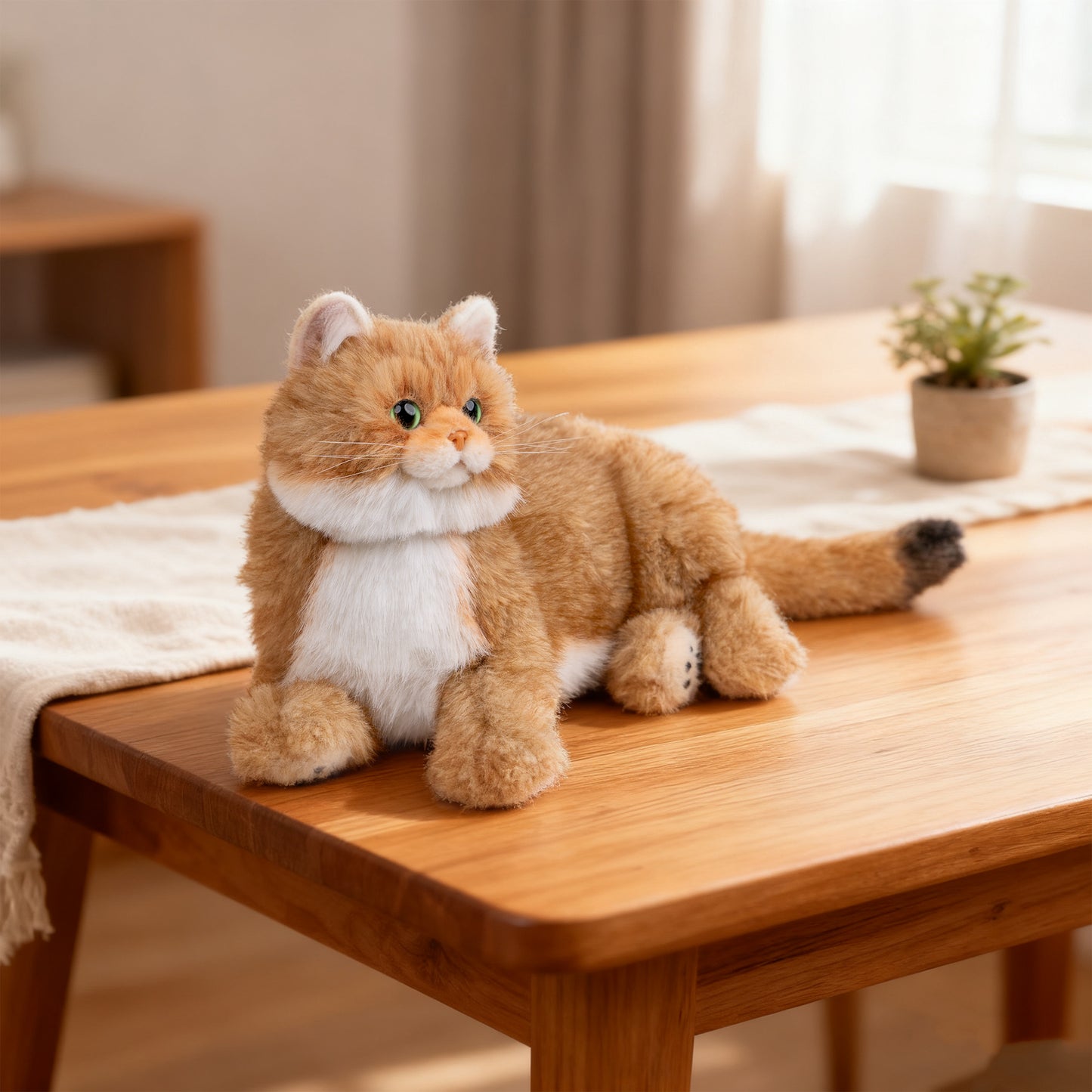 Percy 2.0 Goldener Britisch Kurzhaar-Kater – Herzschlag, Stimme Roboterkatze