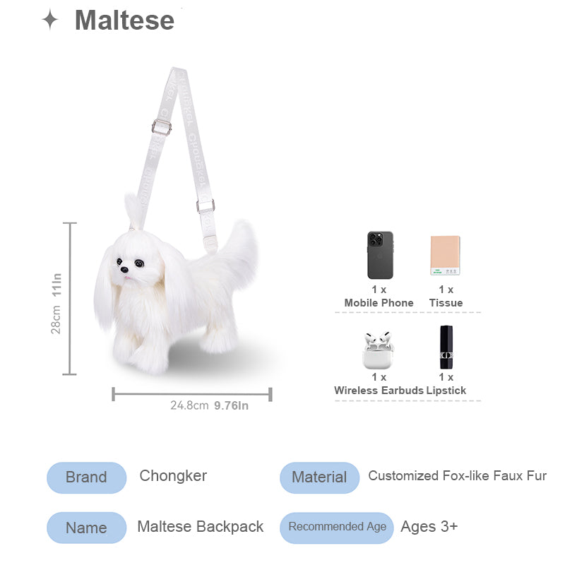 Plush Puppy Backpacks -Wearable Fashion for Dog Lovers