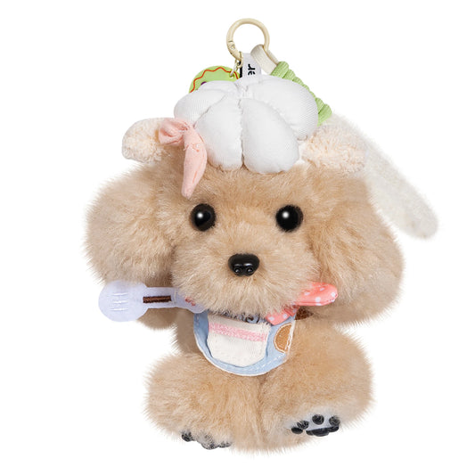 Gray Poodle- Kawaii Puppy Charm for Teens
