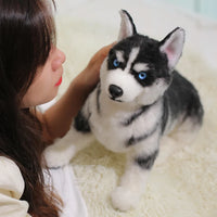 Husky Morbido – Giocattolo Realistico per Amanti degli Animali Domestici
