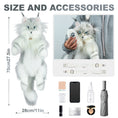Load image into Gallery viewer, Silver Maine Coon Backpack-Majestic and Purrfect Companion
