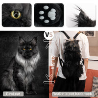 Sac à dos Maine Coon – Sac à dos réaliste pour chats, style en journée