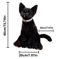 Gato Devon Rex de peluche – Regalo hecho a mano para amantes de los gatos