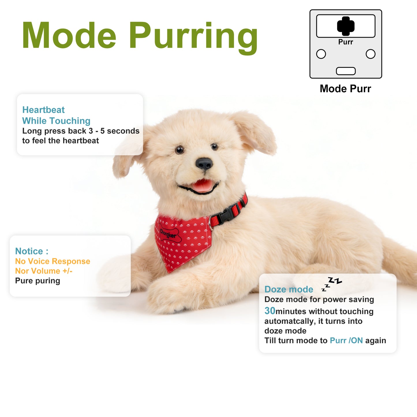 Percy 1.1 Robotic Dog Companion Designed for Comfort