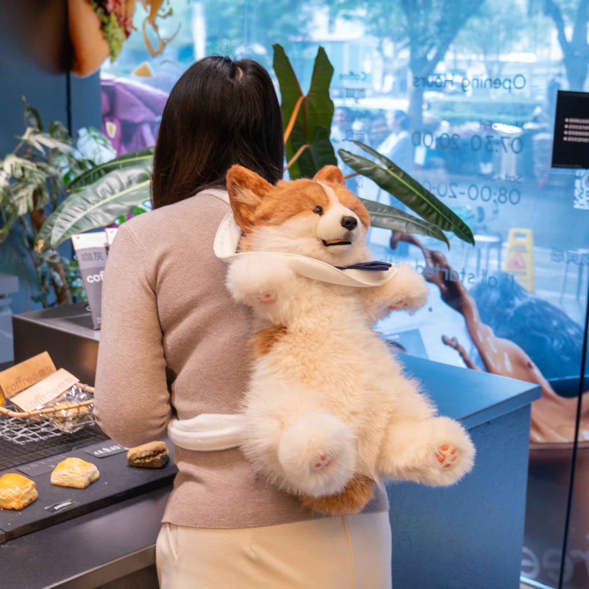 corgi lifestyle mini backpack Corgi Backpack – Cute Dog Plush Bag for Kids & Pet Fans – Chongker