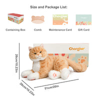 Percy Robot Ginger Cat 1.1 – Voice,Purring & Heartbeat for Comfort