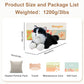 Tuxedo Lifelike Weighted Heated Cat for Comfort & Calm with Microwavable Pack