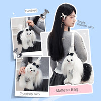 Maltese Shoulder Bag -  Cute, Functional & Pet-Inspired