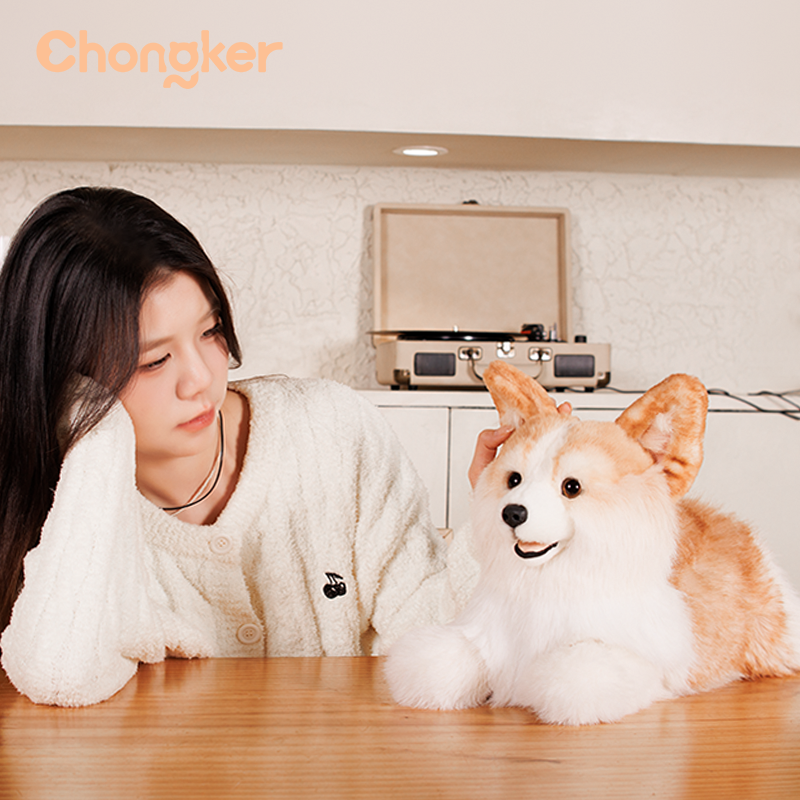 コーギードッグぬいぐるみ – 柔らかいギフト、犬好きや子供向け – Chongker コーギードッグぬいぐるみ – 柔らかいギフト、犬好きや子供向け – Chongker