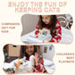 Mini Calico Cat Backpack – Plush Kitty Bag for Teens