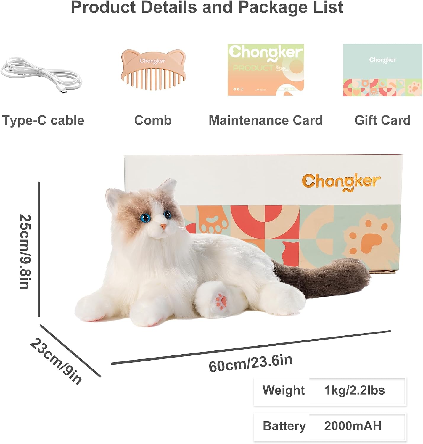 Percy Essential - Interactive Emotional Support Pet Weighted